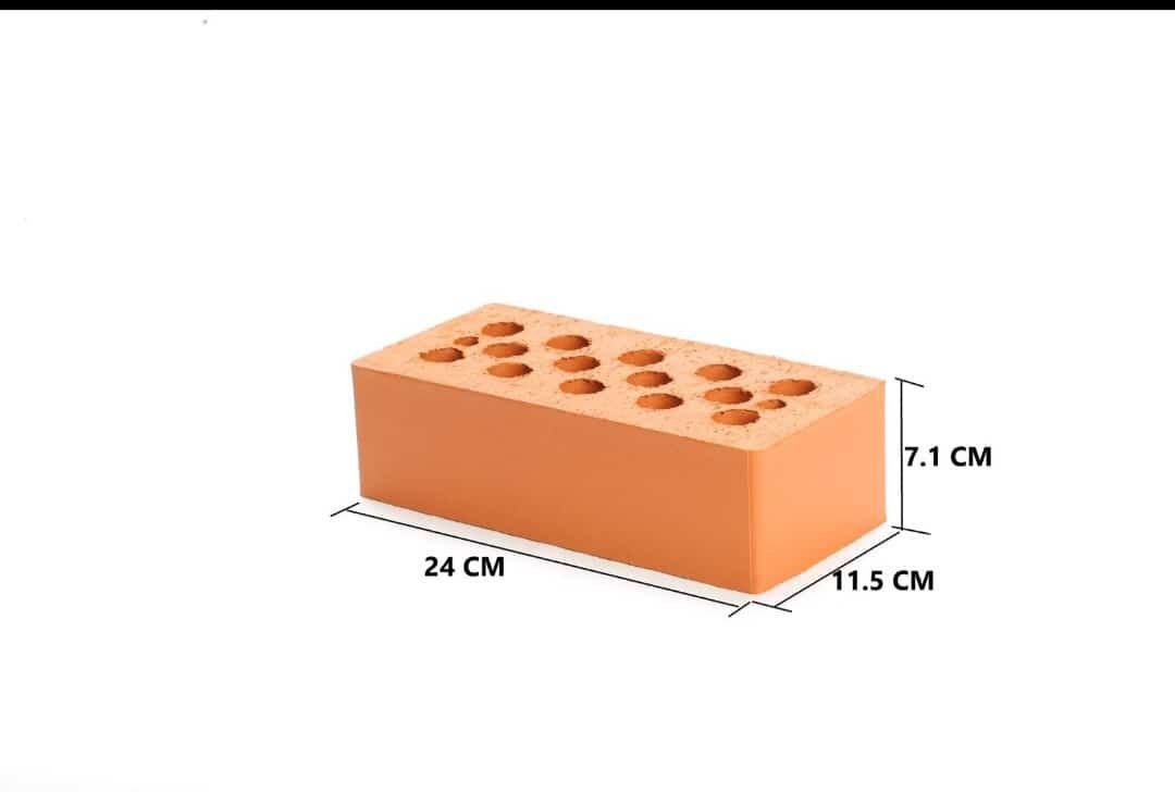  طوب أحمر مقاس 24 
